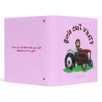 Light Red Farmer Girl binders by girlscantwhat Light Red Farmer Girl binders
