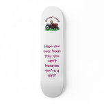 Light Red Farmer Girl Skateboards
