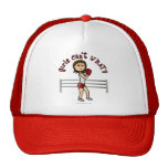 Light Red Girl Boxer Hats