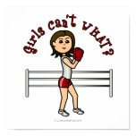 Light Red Girl Boxer Print