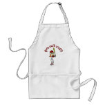 Light Red Girls Baseball Apron