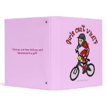View more LIght Red Girls BMX Binders personalized gift ideas for girls LIght Red Girls BMX Binders