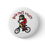 View more LIght Red Girls BMX Buttons personalized gift ideas for girls LIght Red Girls BMX Buttons