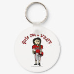 View more Light Red Girls Football Keychains personalized gift ideas for girls Light Red Girls Football Keychains