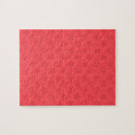 Light red snowflakes pattern puzzles