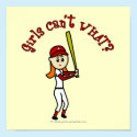 Light Red Softball posters