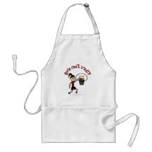 Light Red Womens Basketball Apron