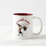 Light Red Womens Basketball Mug