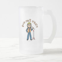Light Rocket Scientist Girl Coffee Mug