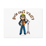 Light Rocket Scientist Girl