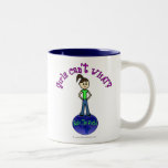 Light Rule The World Girl Mugs