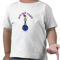 Light Rule The World Girl t-shirts