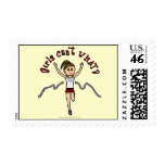 Light Runner in Red Uniform Stamps