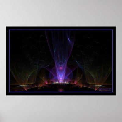 light show concert posters by digitalgreenlife