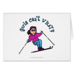 Light Snow Skier Cards