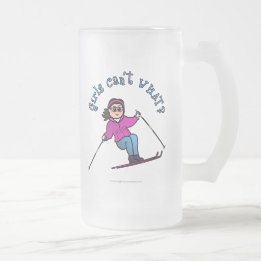 Light Snow Skier Coffee Mug