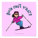 Light Snow Skier Print