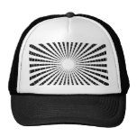 LIGHT Source - Black n White Sparkle Wheel Mesh Hats