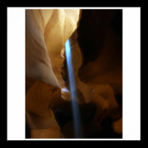Light Streaming into Antelope Canyon posters by kimberlyrex Light Streaming into Antelope Canyon posters
