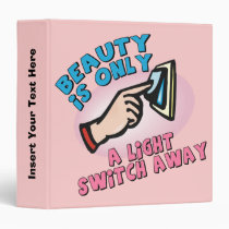 Light Switch Beauty Avery Binder binders