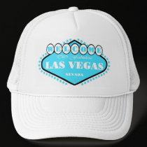 LIGHT T BLUE  Las Vegas Logo Cap hats