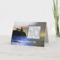 Light the Way Father&#39;s Day (photo frame) Card