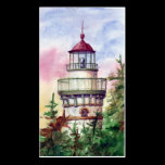 Light The Way Lighthouse  Art Card business cards