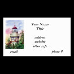 Light The Way Lighthouse  Business Cards business cards