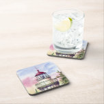 Light The Way Lighthouse Coasters cork coasters