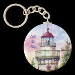 Light The Way Lighthouse  Keychain keychains
