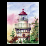 Light The Way Lighthouse Postcard postcards