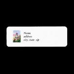 Light The Way Lighthouse Return Address Labels labels