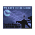 Light the winger signal! Postcard