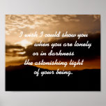 Light Through the Clouds Posters