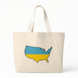 Light Tote Bag: Ukrainian in USA bags