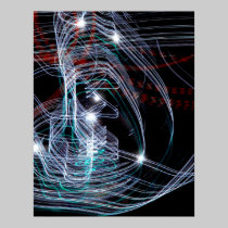 "Light Trails" Poster posters