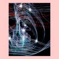 "Light Trails" Poster posters