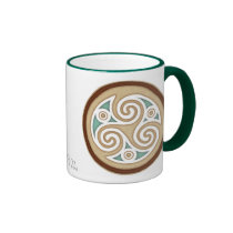 Light Triskele Mug mugs