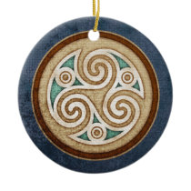 Light Triskele Pendant/Ornament