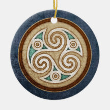 Light Triskele Pendant/Ornament
