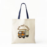 Light Trucker Girl Tote Bag