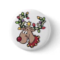 Light-Up Rudolph Buttons