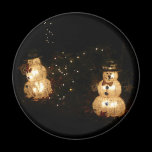 Light-Up Snowmen Magnet