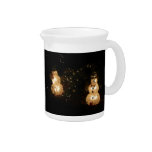 Light Up Snowmen Pitcher