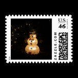Light-Up Snowmen Stamp