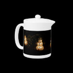 Light Up Snowmen Teapot