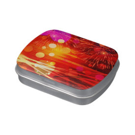 Light Up the Sky Light Rays and Fireworks Jelly Belly Tin
