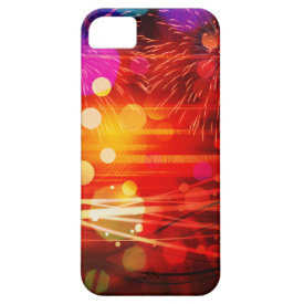 Light Up the Sky Light Rays and Fireworks iPhone 5/5S Covers