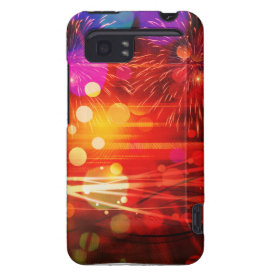 Light Up the Sky Light Rays and Fireworks HTC Vivid Covers