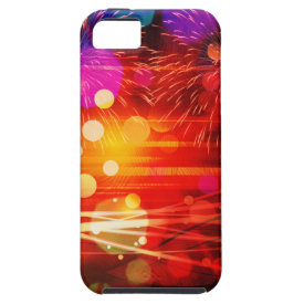 Light Up the Sky Light Rays and Fireworks iPhone 5/5S Covers